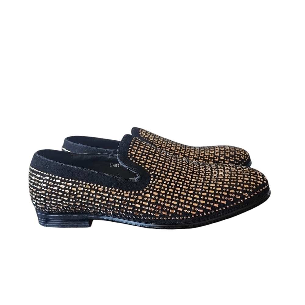 Suit Wearhouse Luxury Rhinestone Loafers